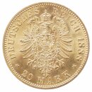 20 Mark Gold Preussen Friedrich III 1888 - J248